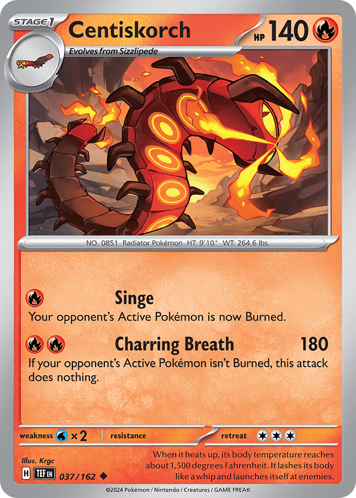 Centiskorch: Temporal Forces