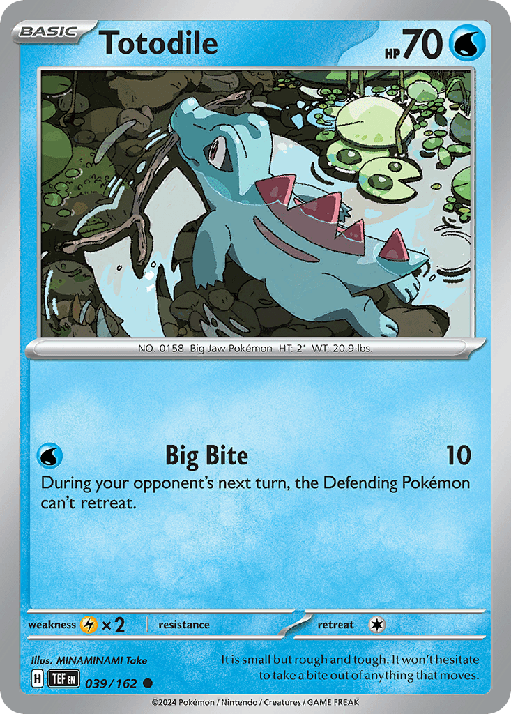Totodile: Temporal Forces