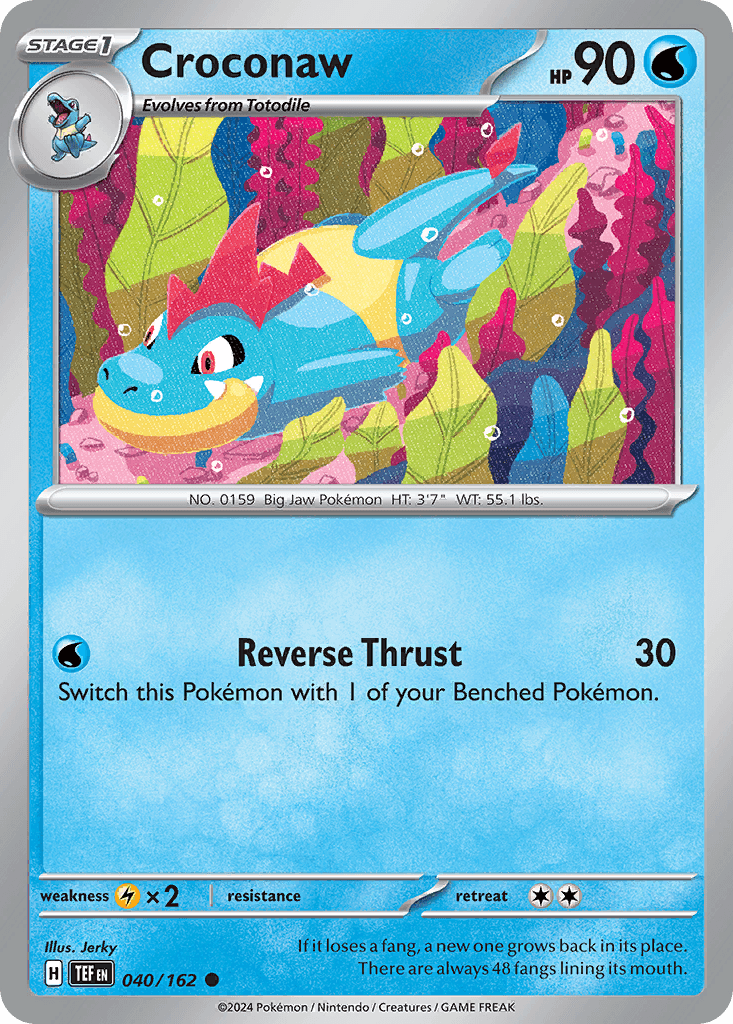Croconaw: Temporal Forces