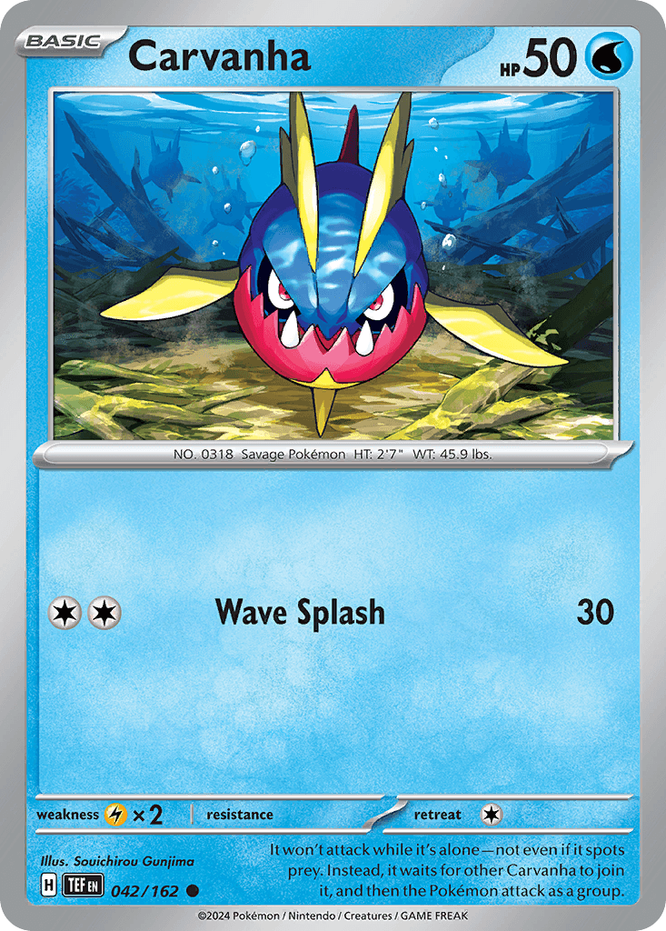 Carvanha: Temporal Forces