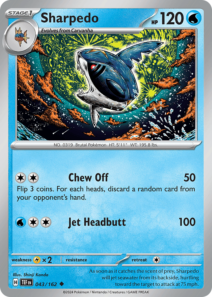 Sharpedo: Temporal Forces
