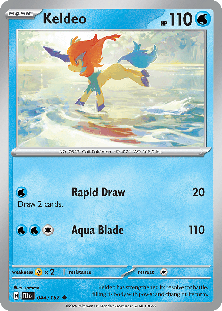Keldeo: Temporal Forces