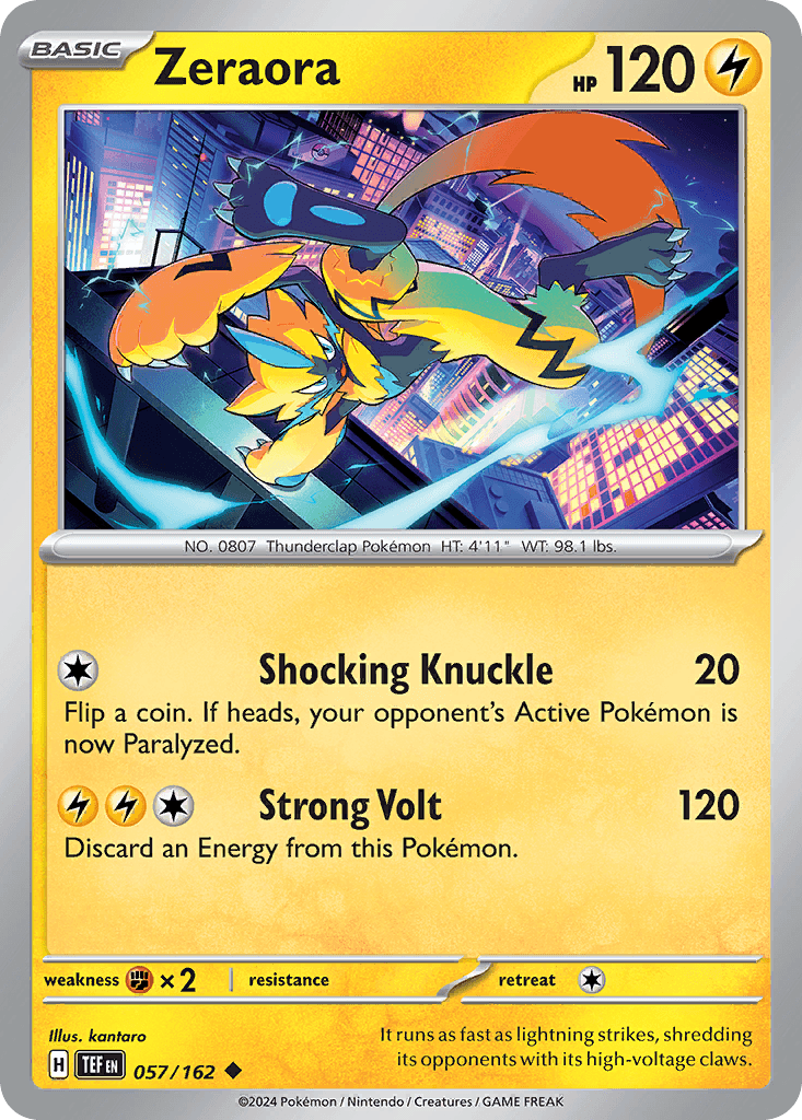 Zeraora: Temporal Forces