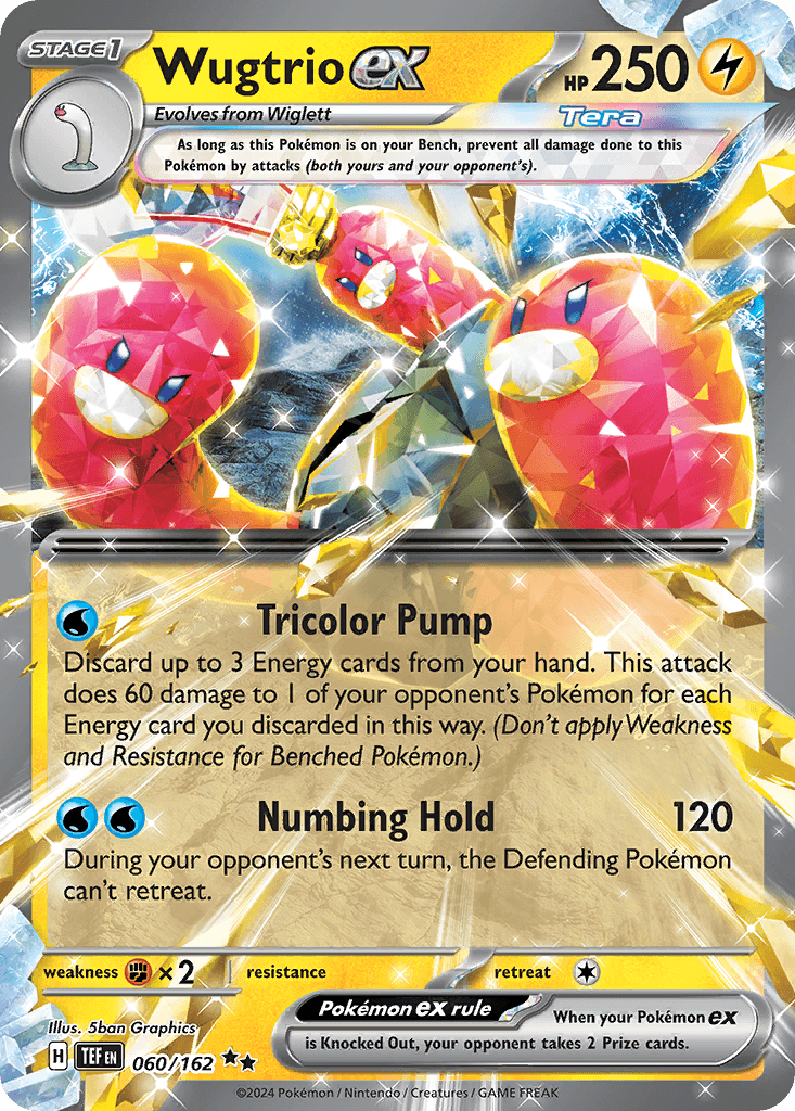 Wugtrio ex: Temporal Forces