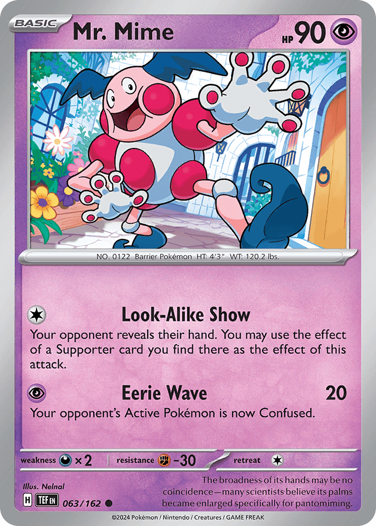 Mr. Mime: Temporal Forces