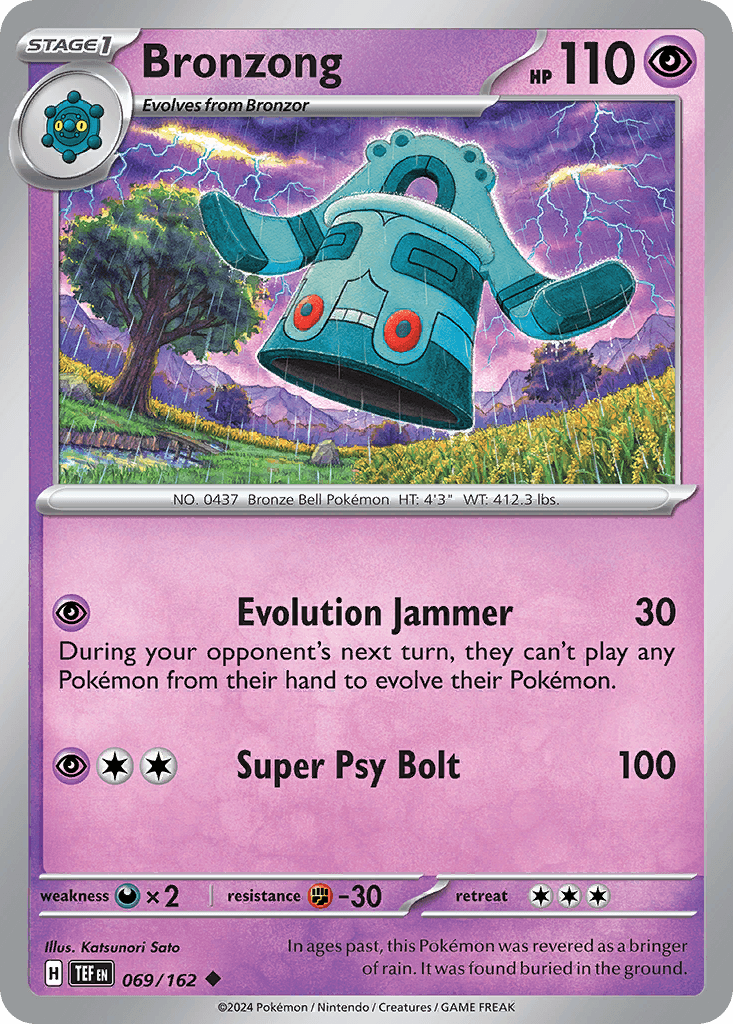 Bronzong: Temporal Forces
