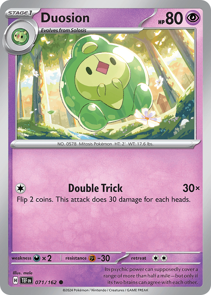 Duosion: Temporal Forces