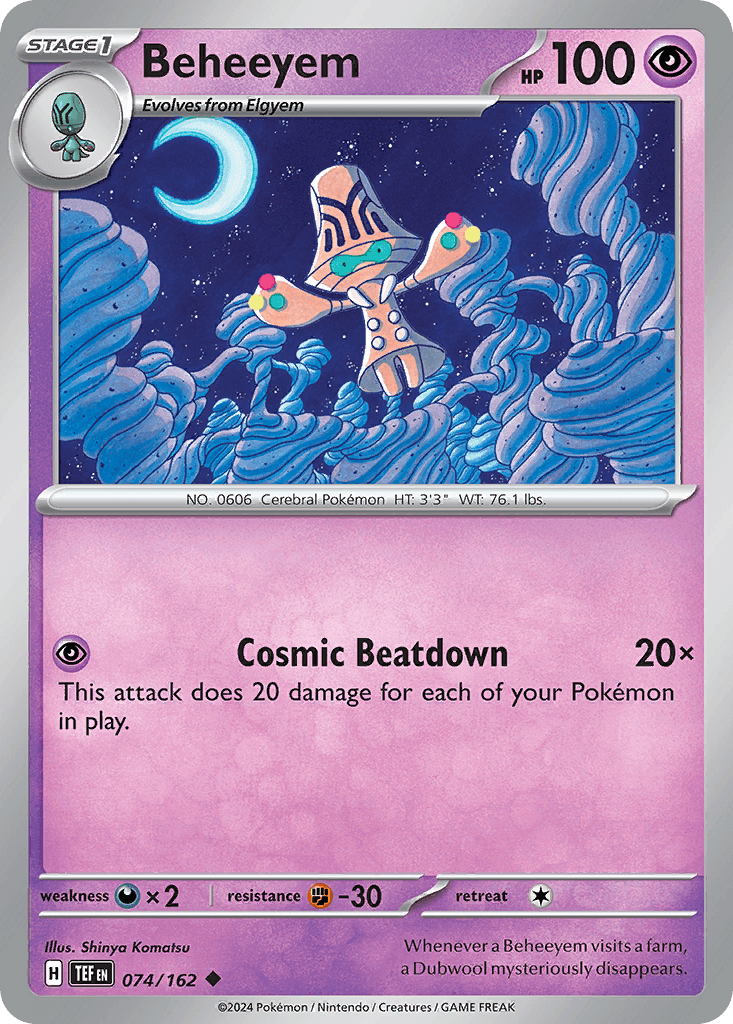 Beheeyem: Temporal Forces
