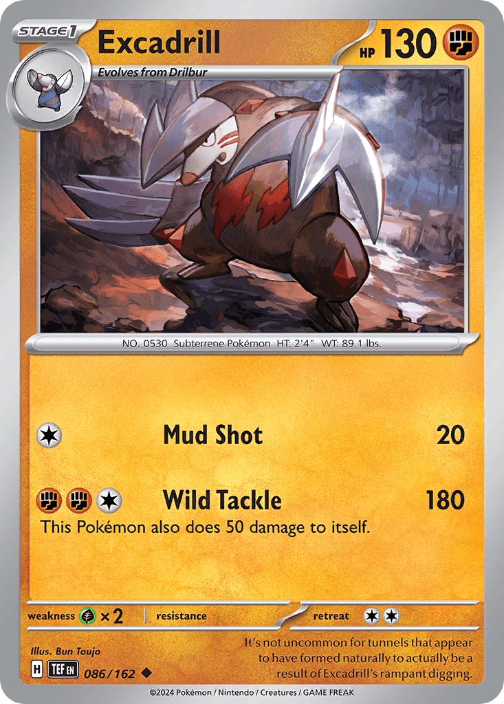 Excadrill: Temporal Forces