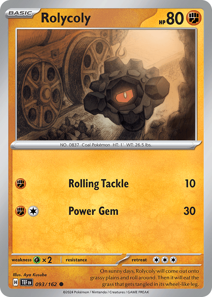 Rolycoly: Temporal Forces