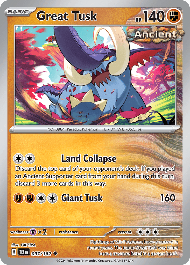 Great Tusk: Temporal Forces