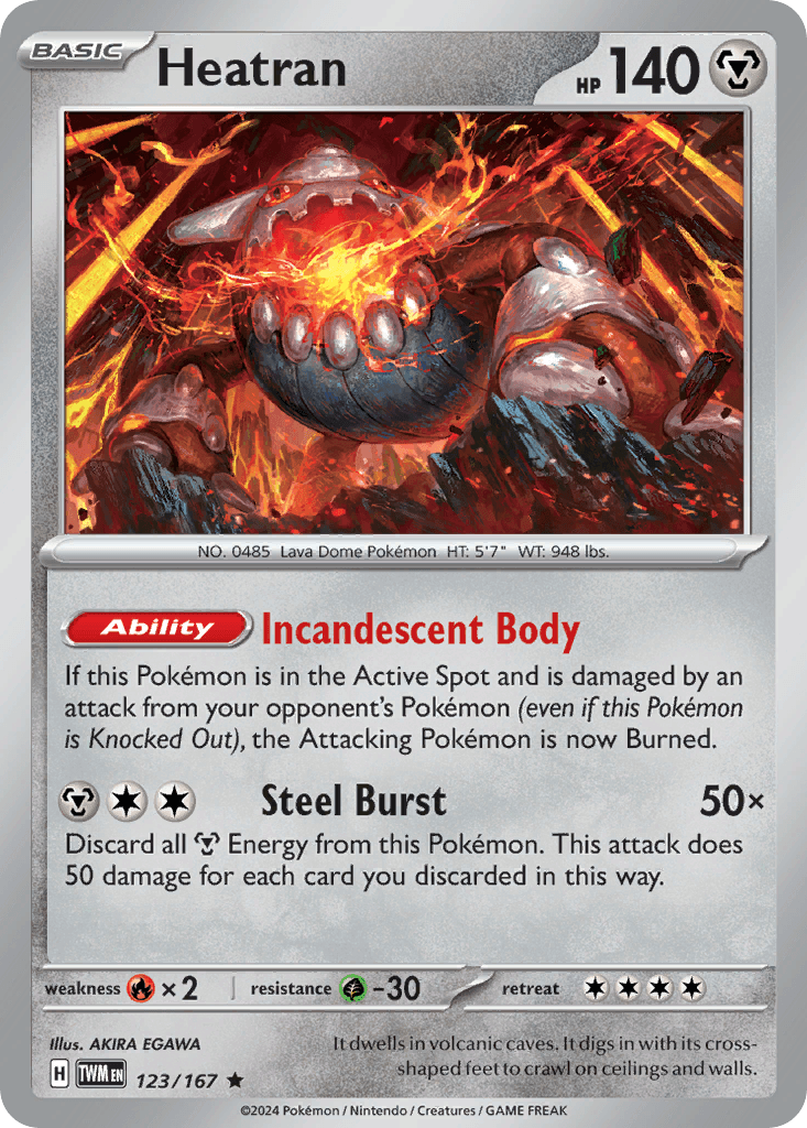 Heatran: Twilight Masquerade