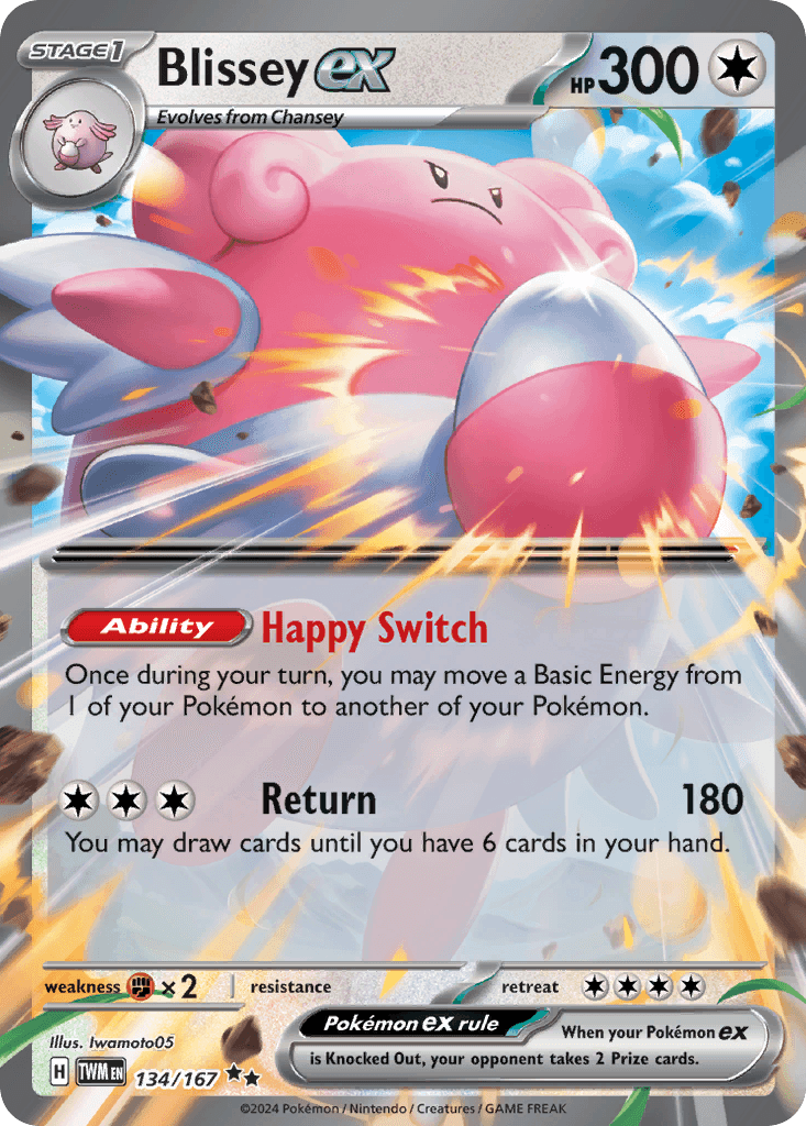Blissey ex: Twilight Masquerade