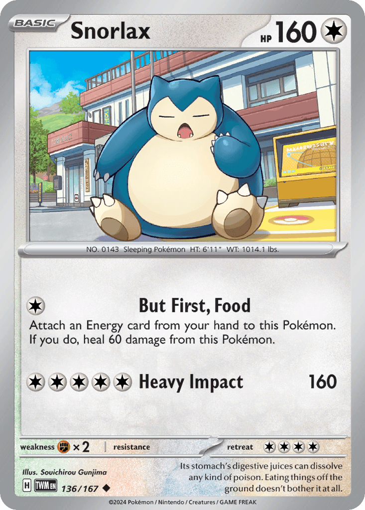 Snorlax: Twilight Masquerade