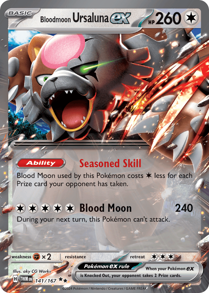 Bloodmoon Ursaluna ex: Twilight Masquerade