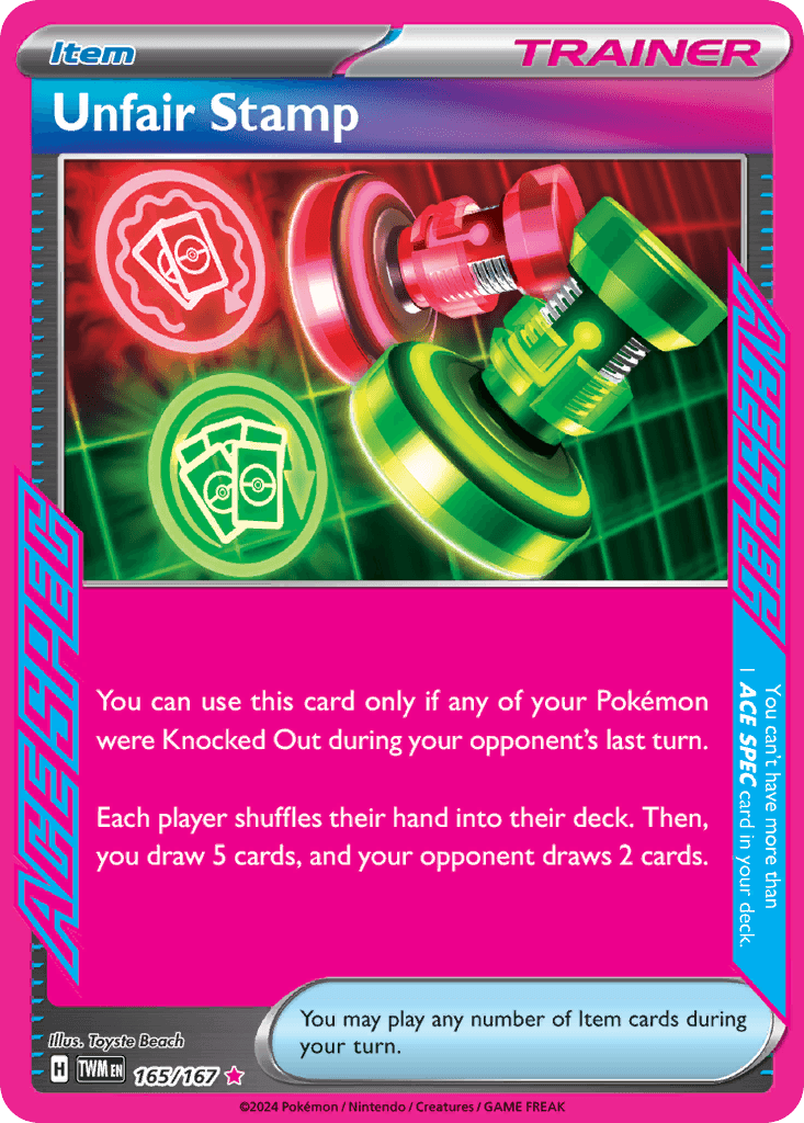 Unfair Stamp: Twilight Masquerade