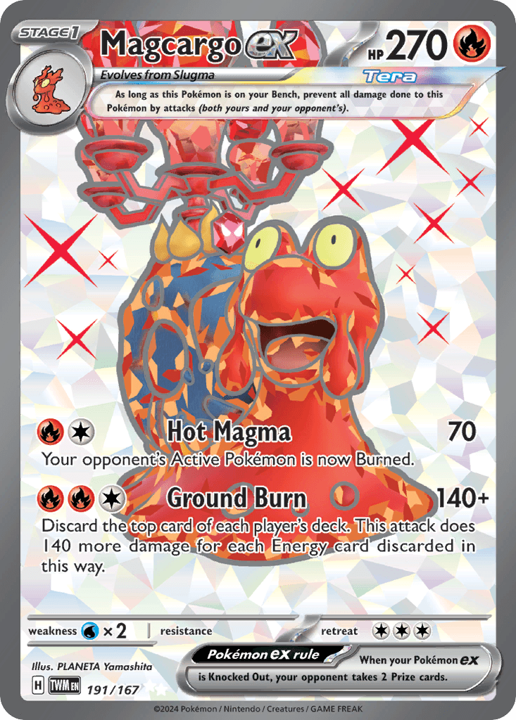 Magcargo ex: Twilight Masquerade