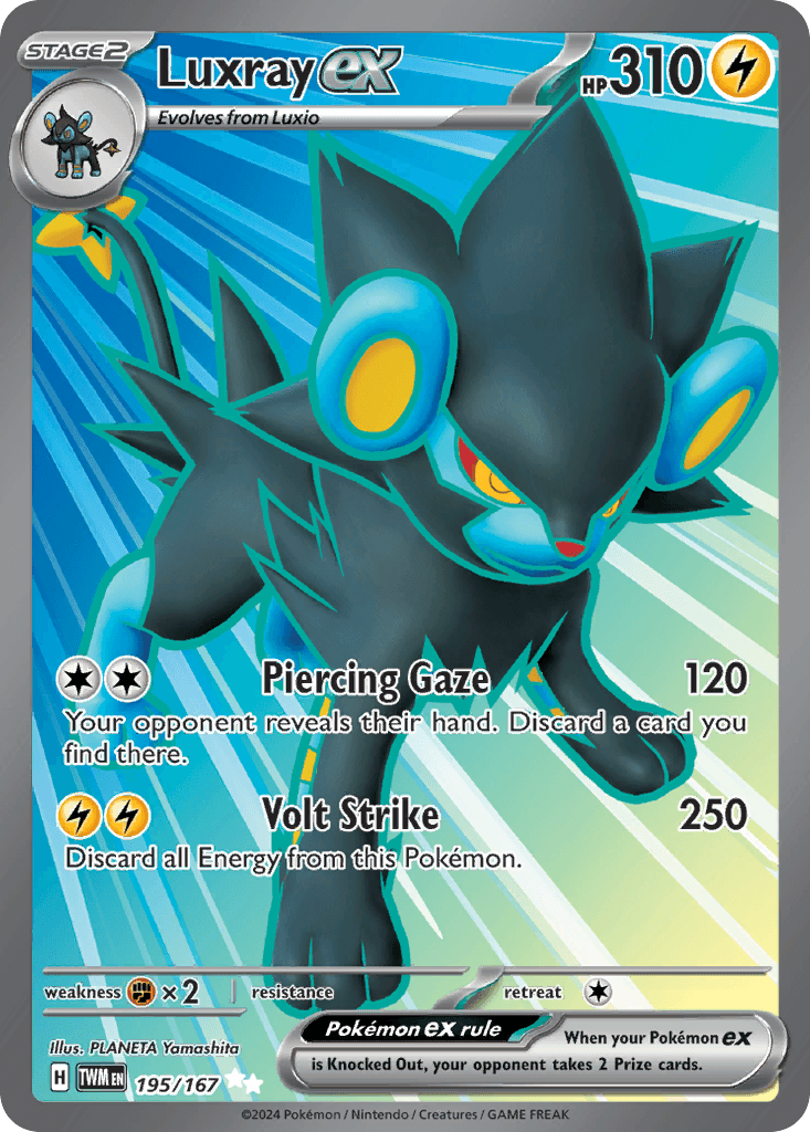 Luxray ex: Twilight Masquerade