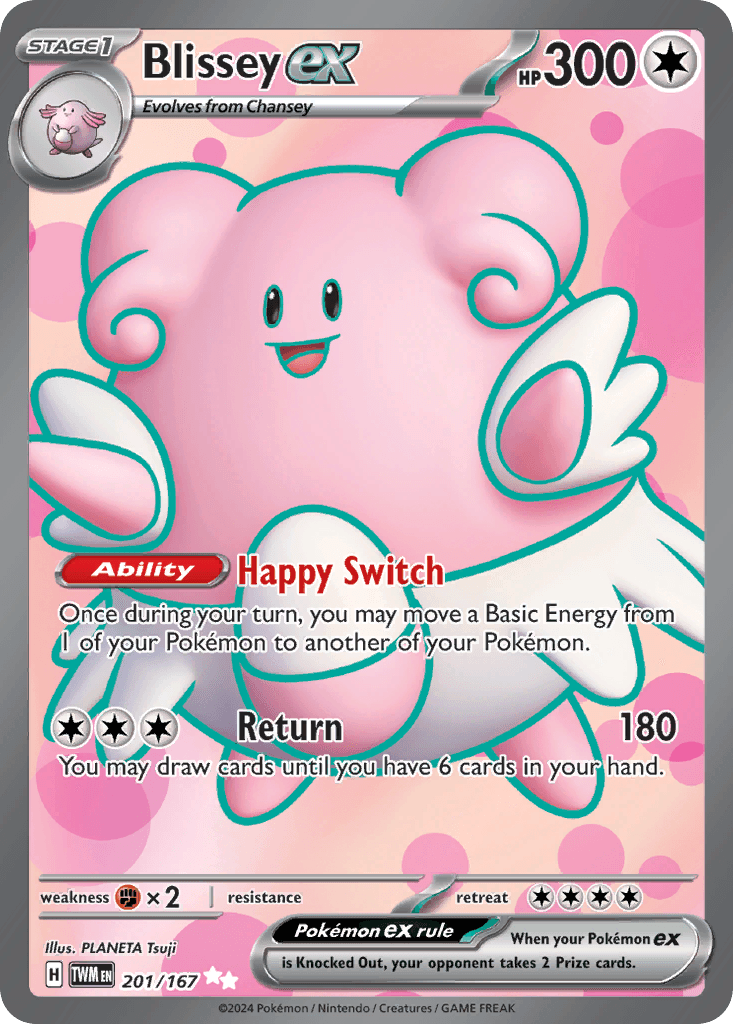 Blissey ex: Twilight Masquerade