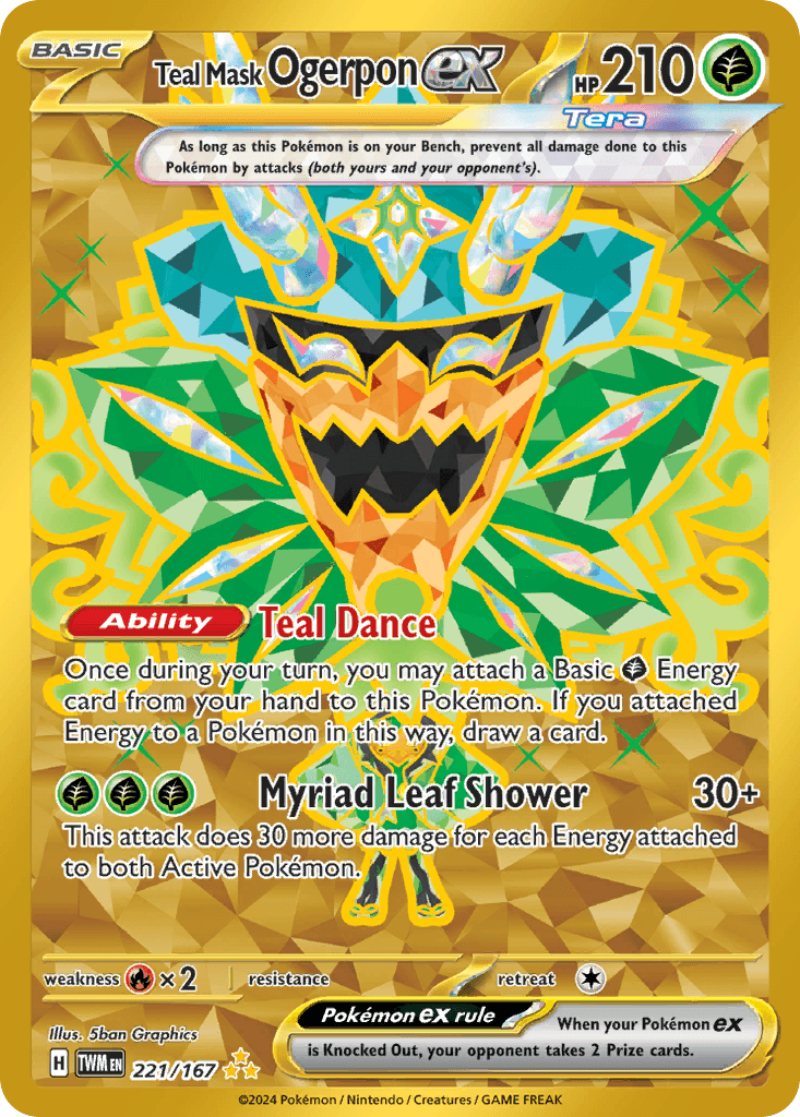 Teal Mask Ogerpon ex: Twilight Masquerade