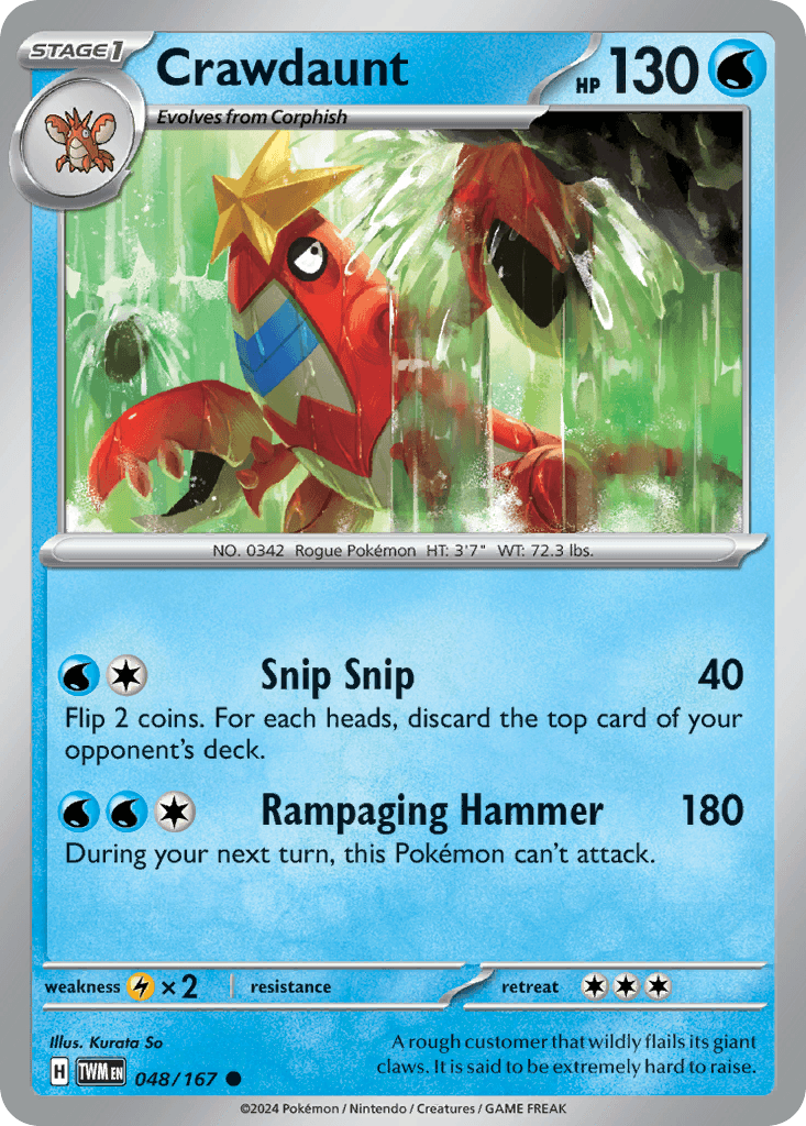 Crawdaunt: Twilight Masquerade