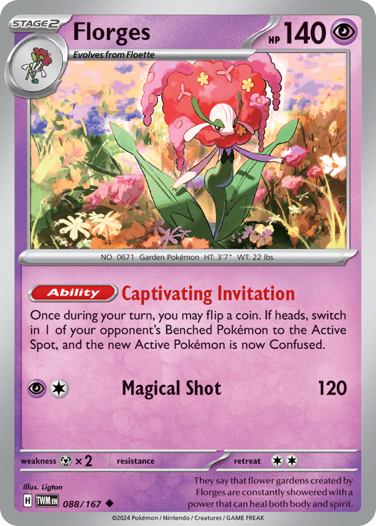 Florges: Twilight Masquerade