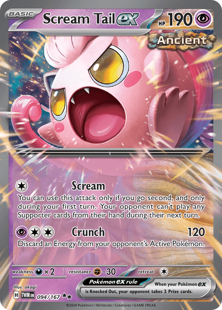 Scream Tail ex: Twilight Masquerade