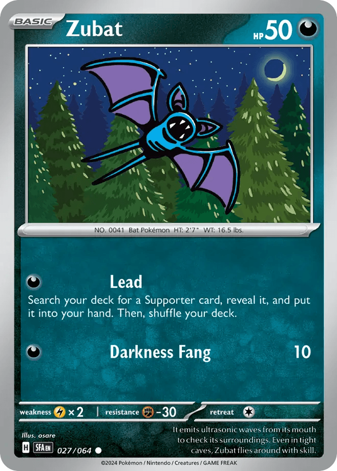 Zubat: Shrouded Fable