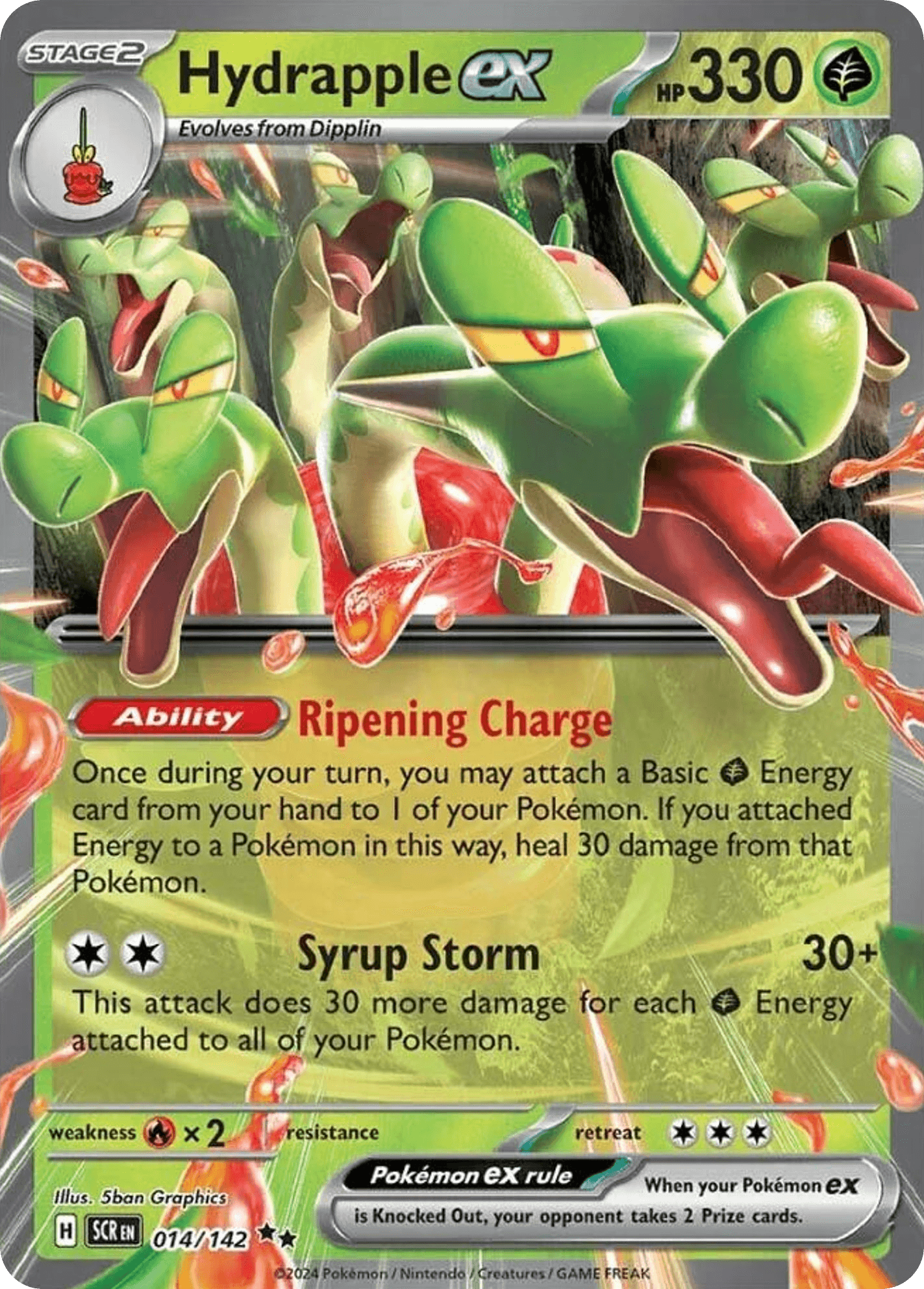 Hydrapple ex: Stellar Crown