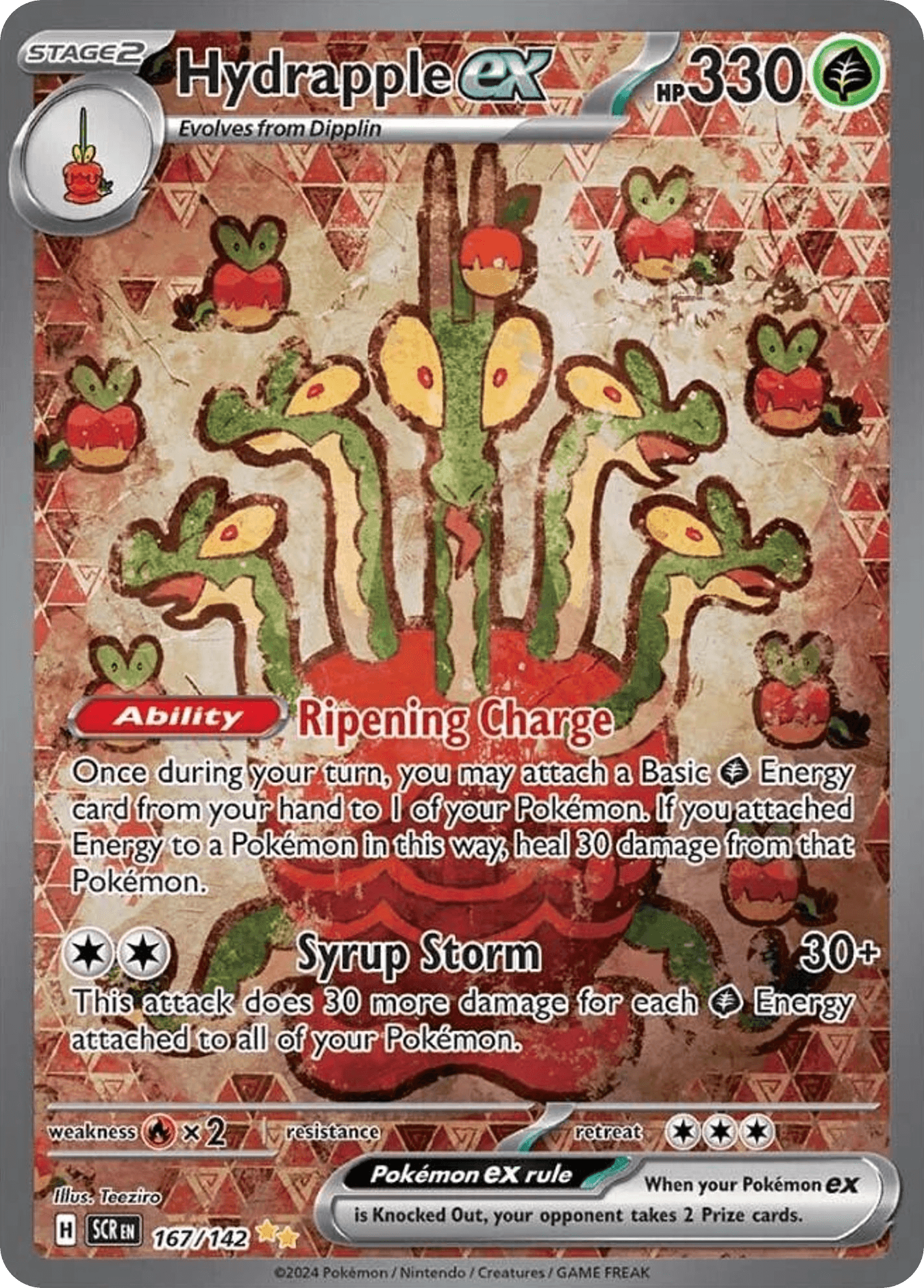 Hydrapple ex: Stellar Crown