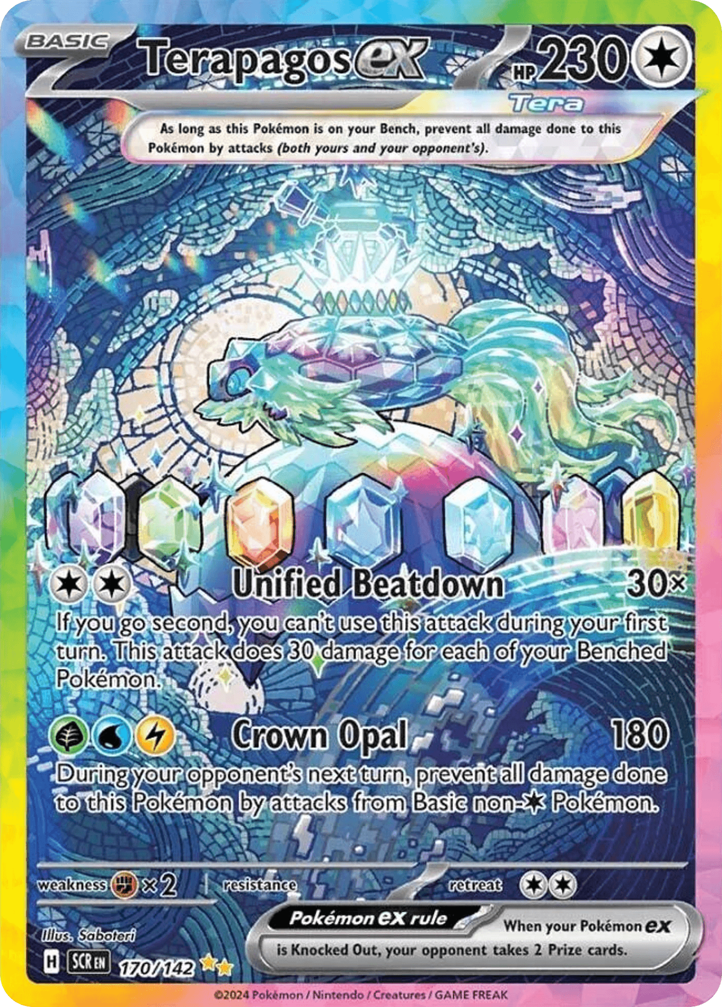 Terapagos ex: Stellar Crown