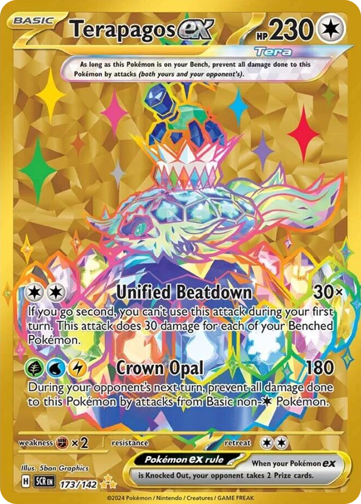 Terapagos ex: Stellar Crown