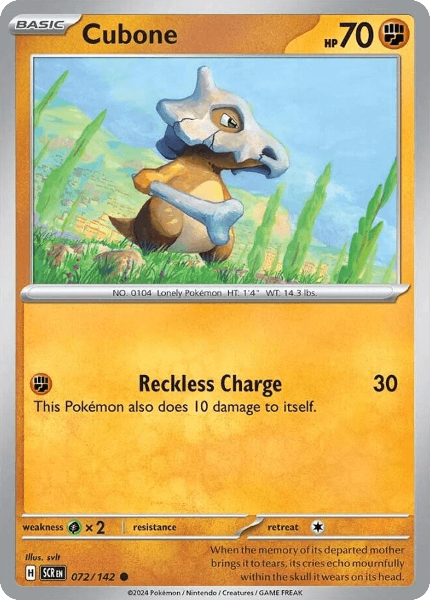 Cubone: Stellar Crown