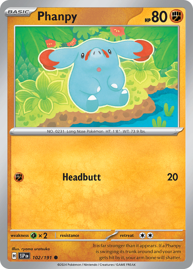 Phanpy: Surging Sparks