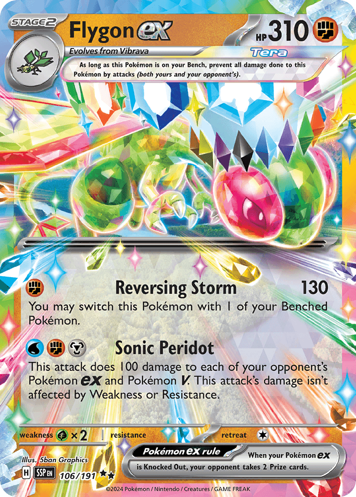 Flygon ex: Surging Sparks