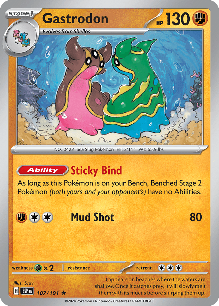 Gastrodon: Surging Sparks
