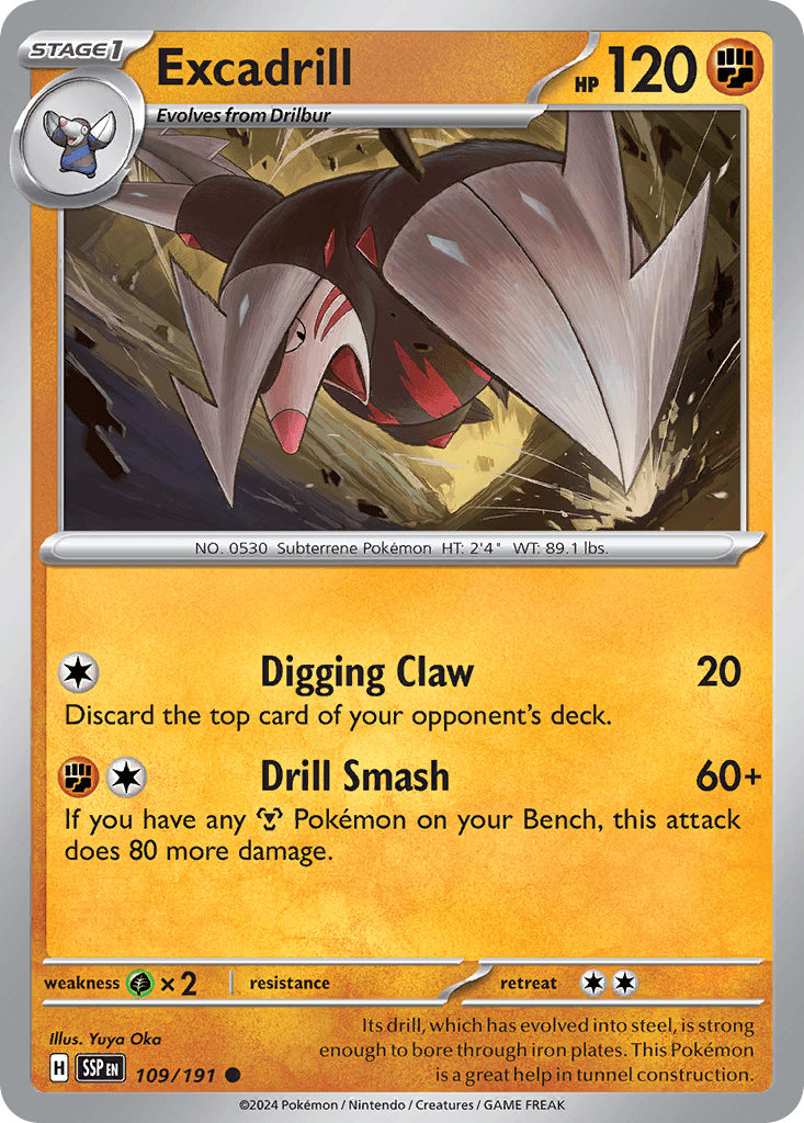 Excadrill: Surging Sparks