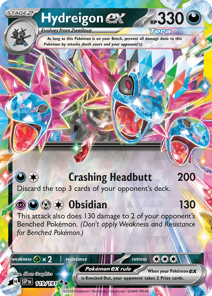 Hydreigon ex: Surging Sparks