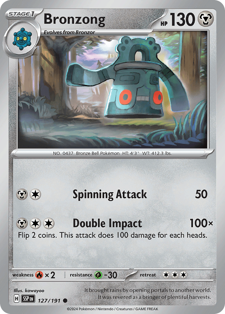 Bronzong: Surging Sparks