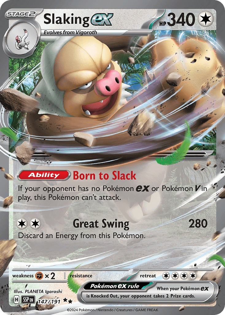 Slaking ex: Surging Sparks