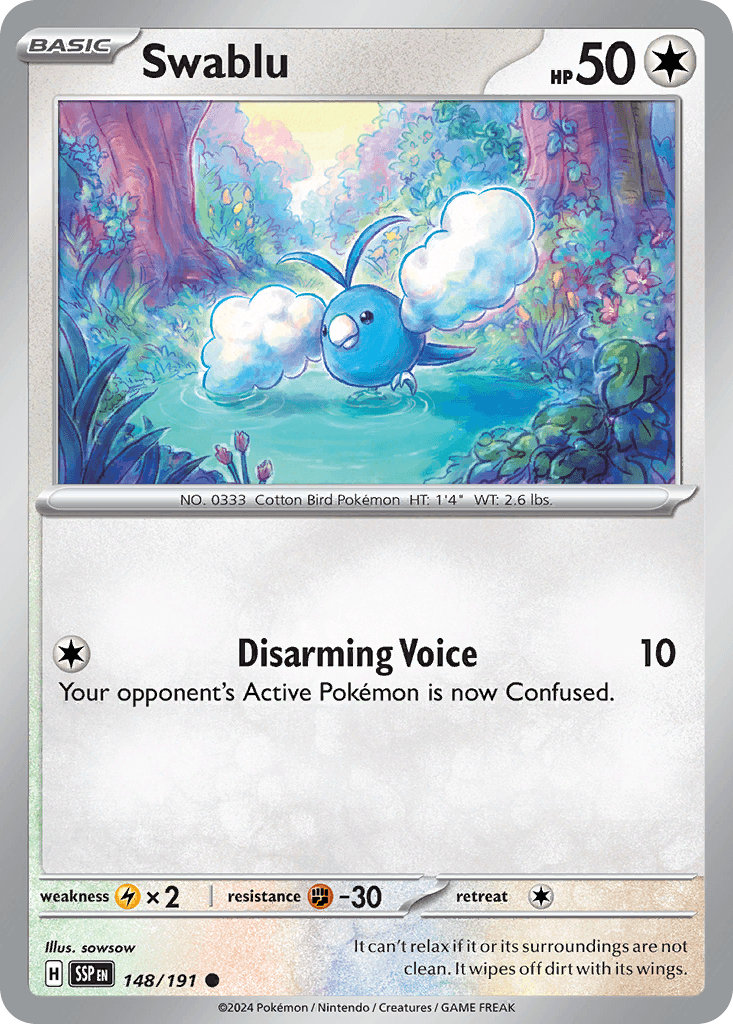 Swablu: Surging Sparks