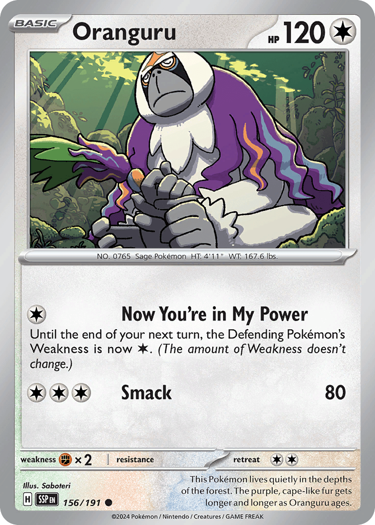 Oranguru: Surging Sparks