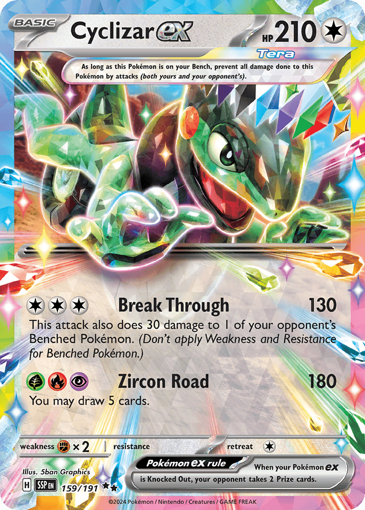 Cyclizar ex: Surging Sparks