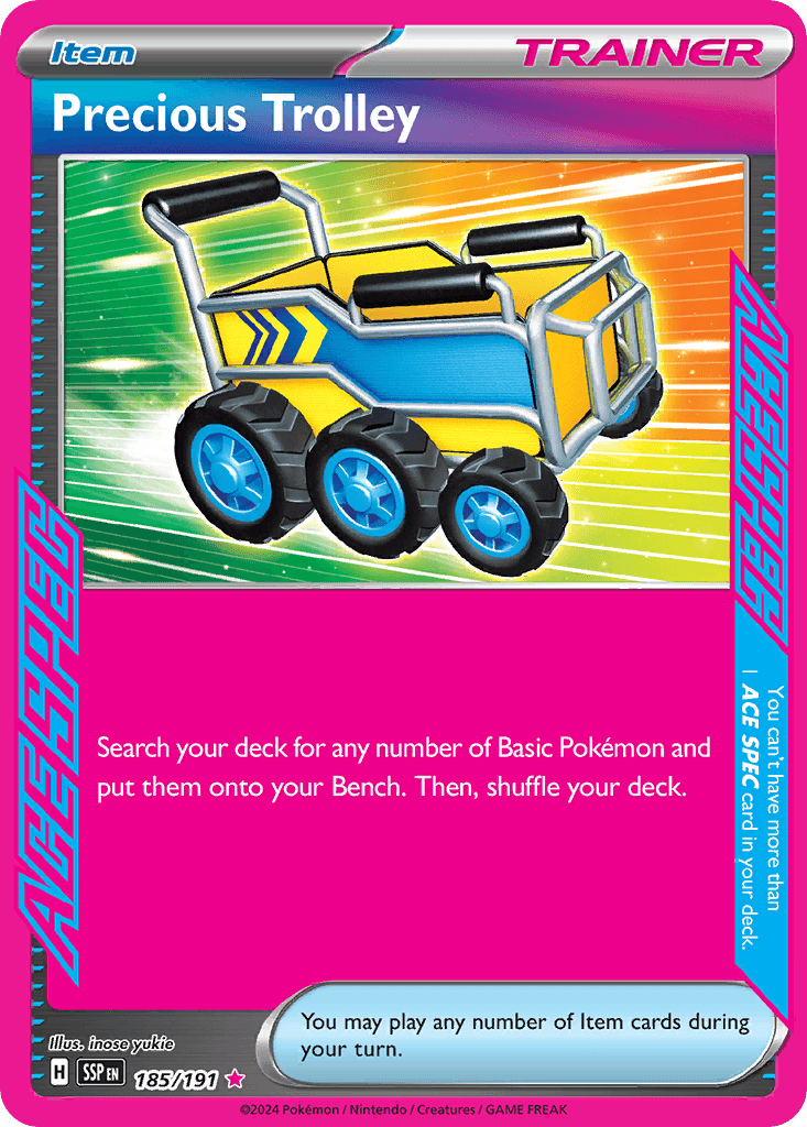 Precious Trolley: Surging Sparks