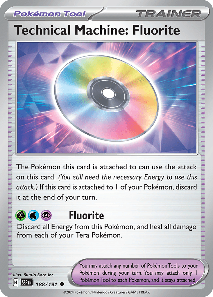 Technical Machine: Fluorite: Surging Sparks