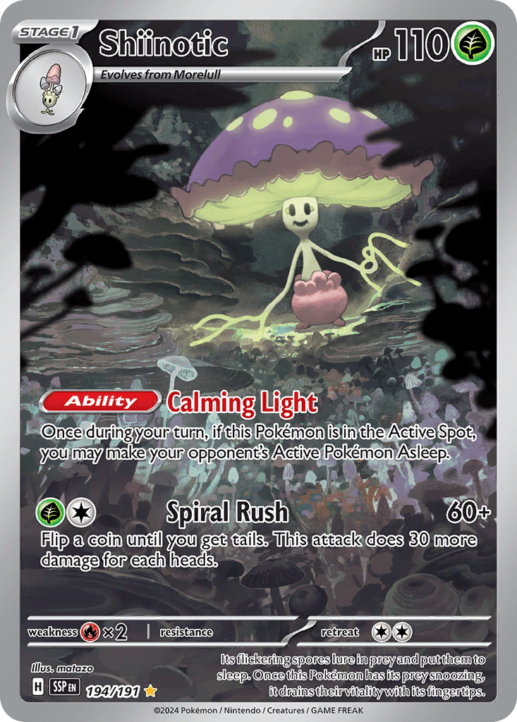 Shiinotic: Surging Sparks