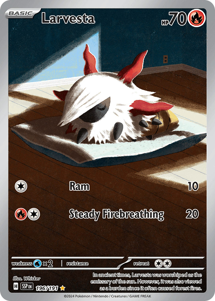 Larvesta: Surging Sparks