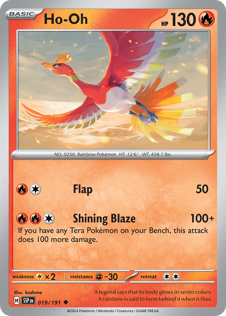 Ho-Oh: Surging Sparks