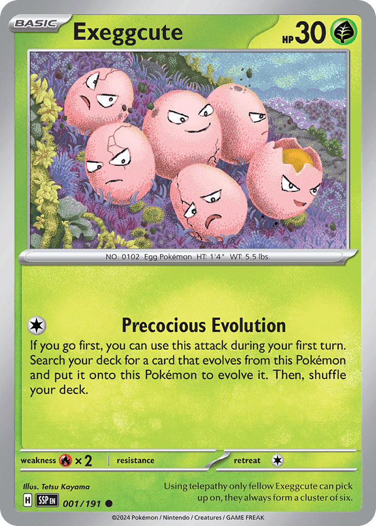 Exeggcute: Surging Sparks