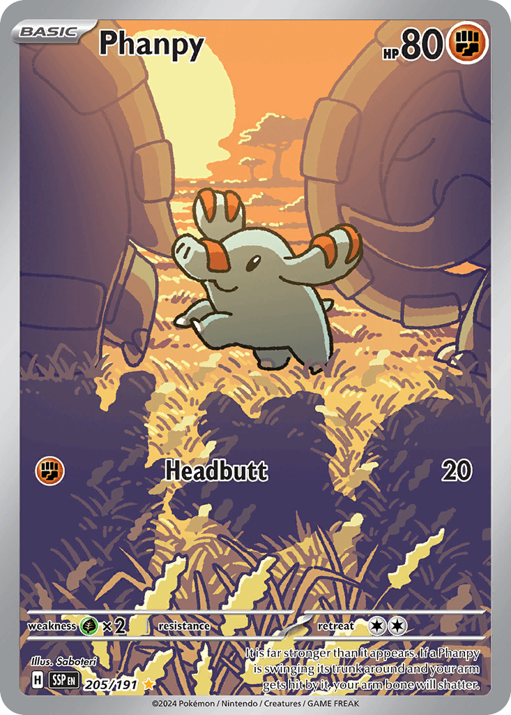 Phanpy: Surging Sparks